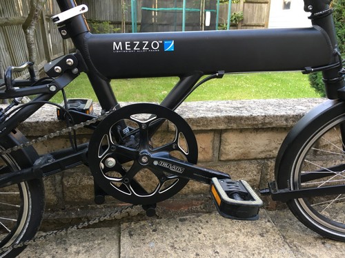 Mezzo folding bike - folding,